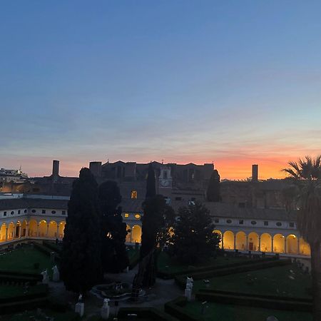 Camera X2 Con Magnifica Vista Sul Chiostro Di Michelangelo E Le Terme Di Diocleziano Róma Kültér fotó