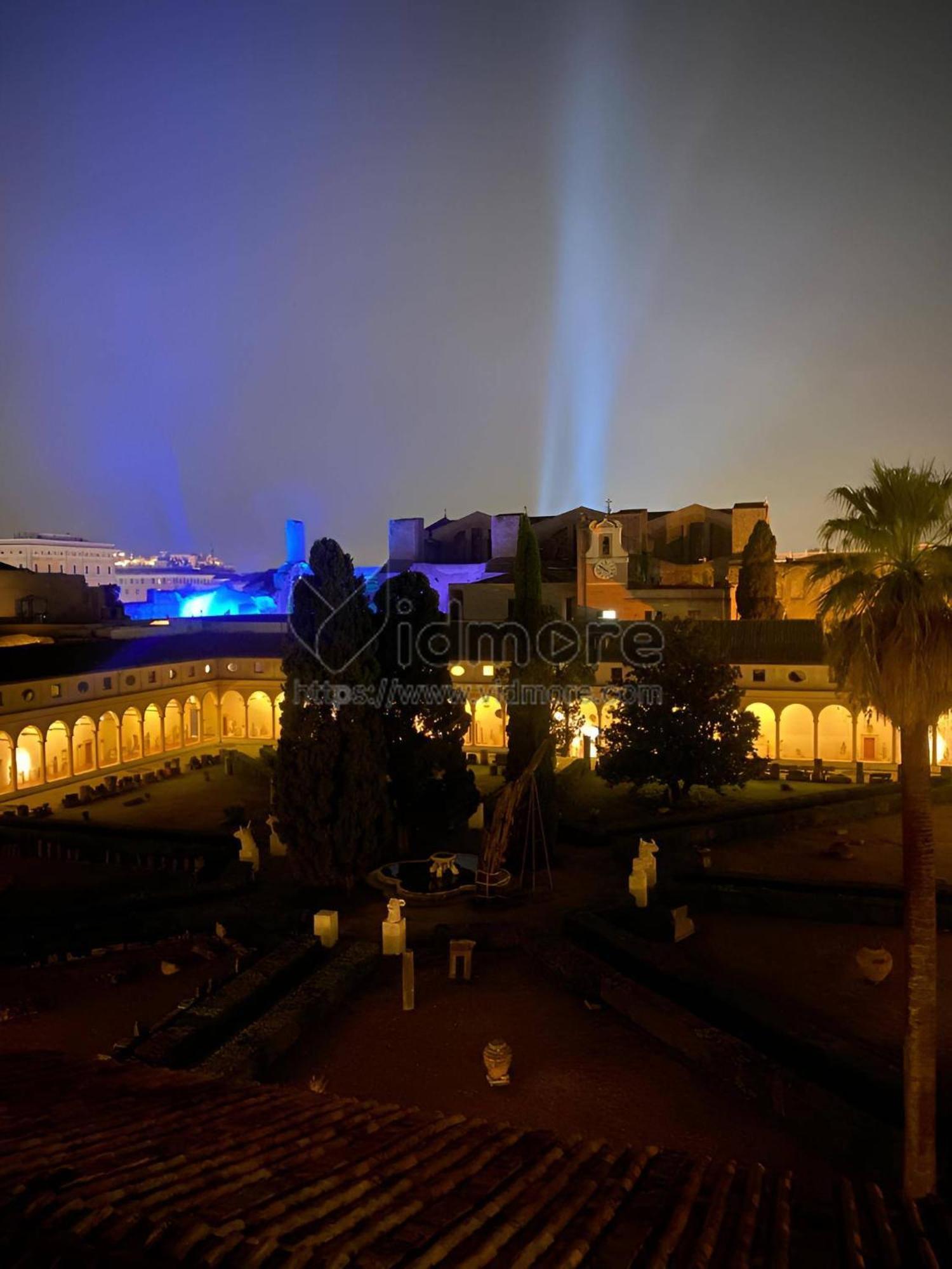 Camera X2 Con Magnifica Vista Sul Chiostro Di Michelangelo E Le Terme Di Diocleziano Róma Kültér fotó
